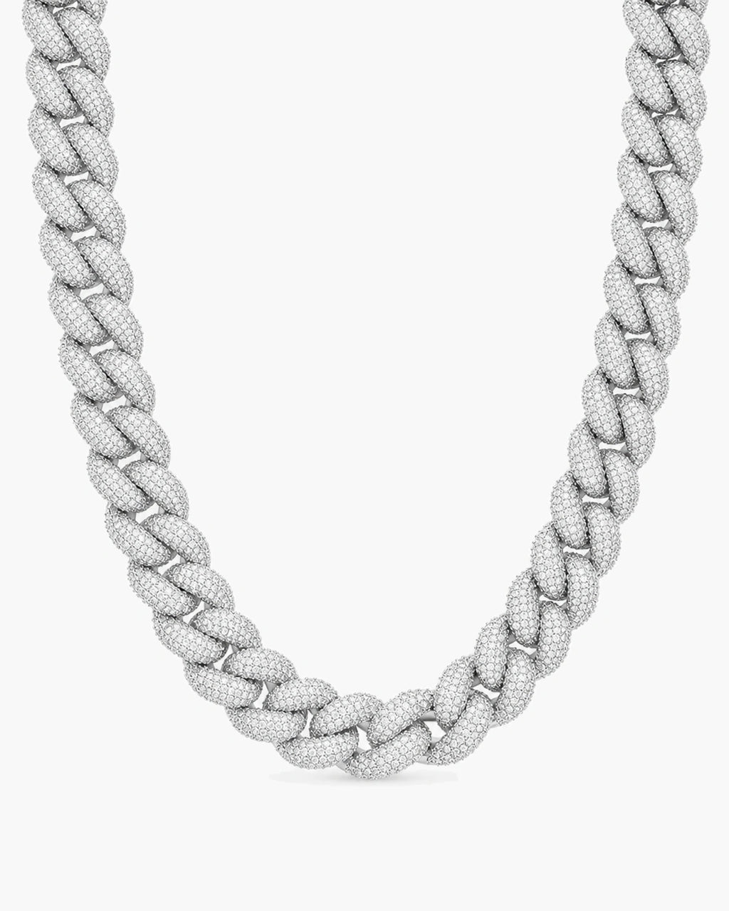 20MM Bubbles Cuban Link Necklace