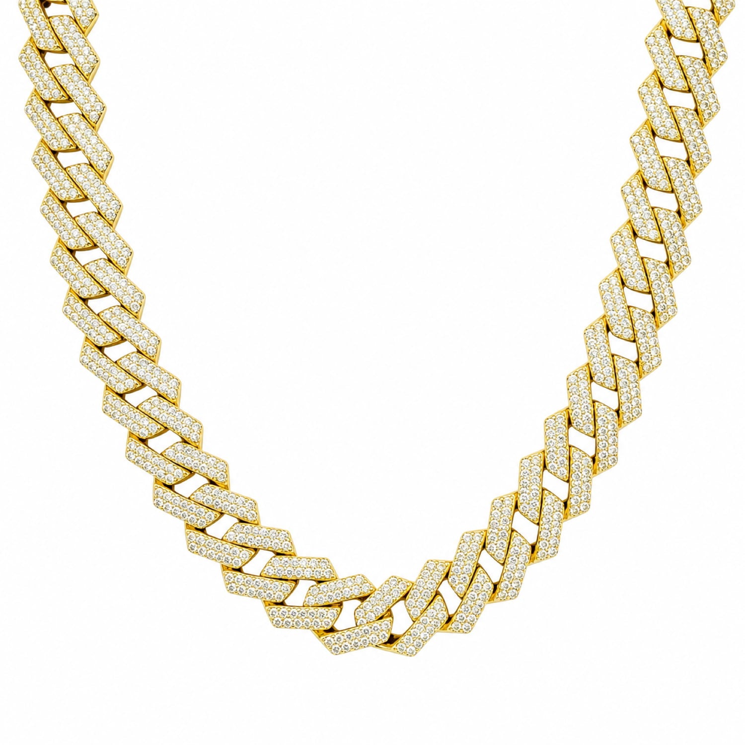 Iced Cuban Link Chain Necklace