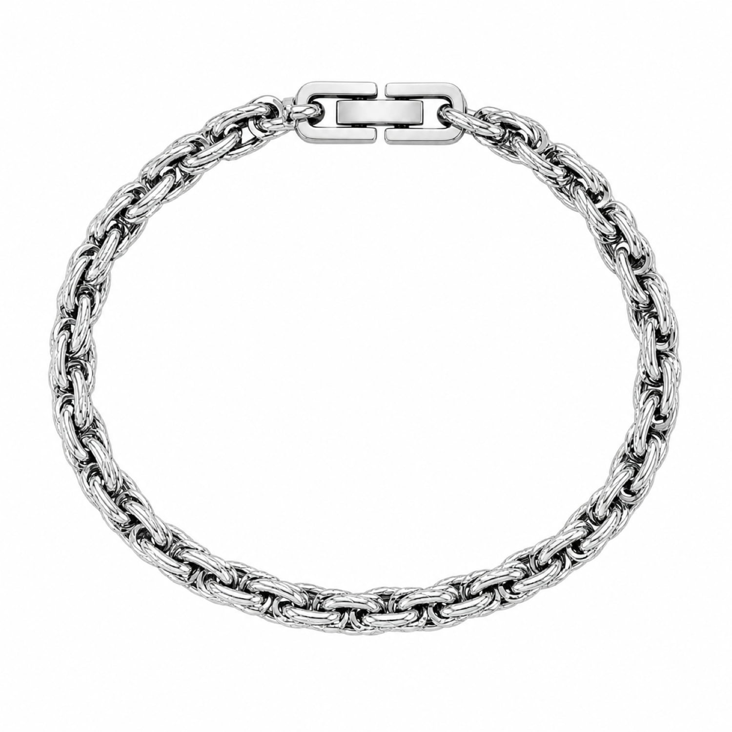 Mobius 6mm Stainless Steel Chain Bracelet