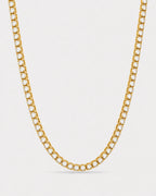 4mm Moissanite Tennis Chain Necklace