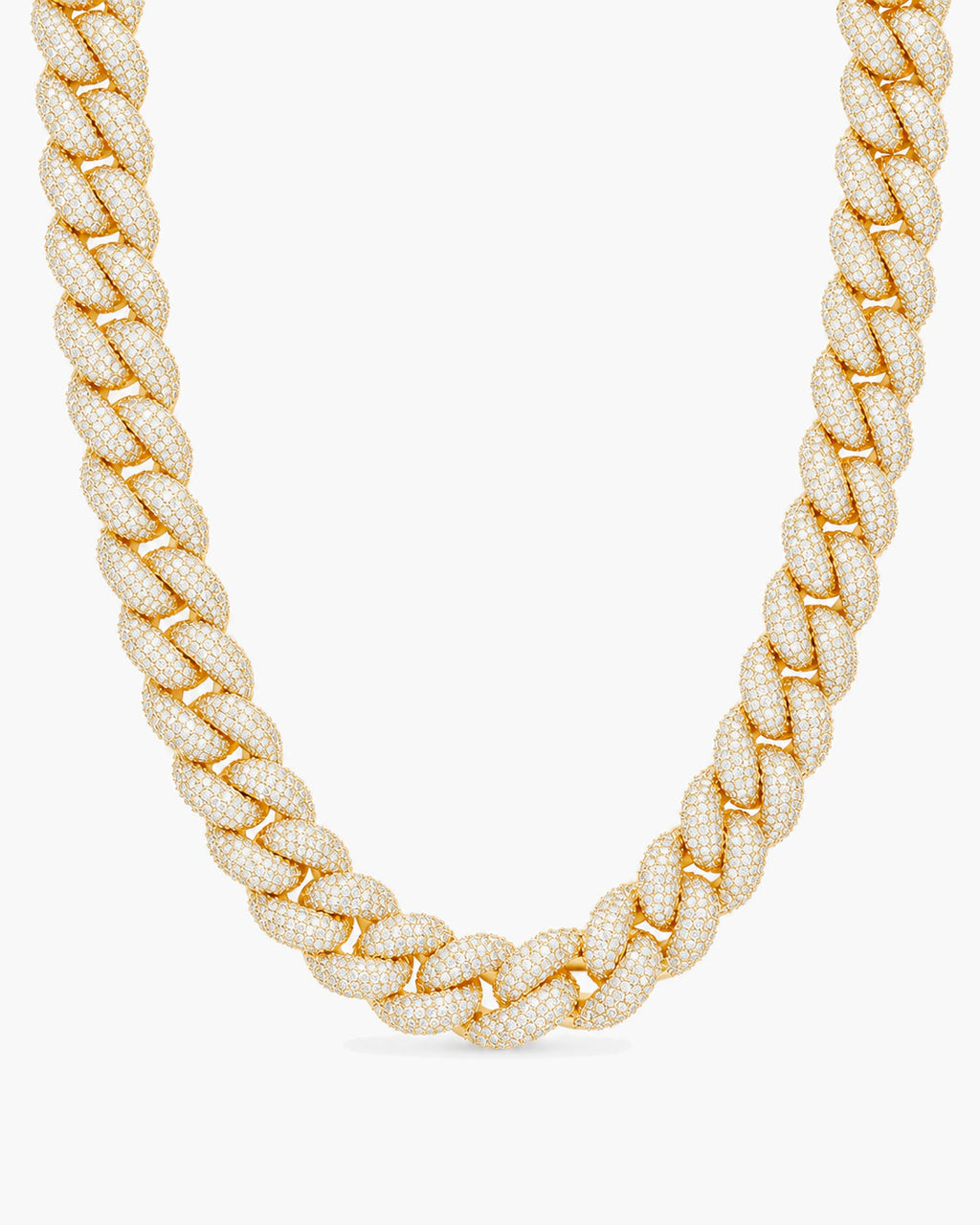 20MM Bubbles Cuban Link Necklace