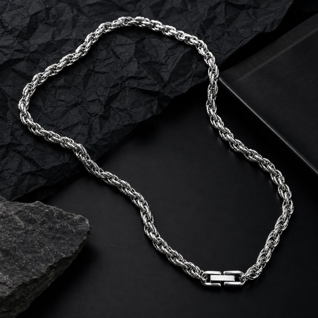 Mobius 6mm Stainless Steel Chain Necklace