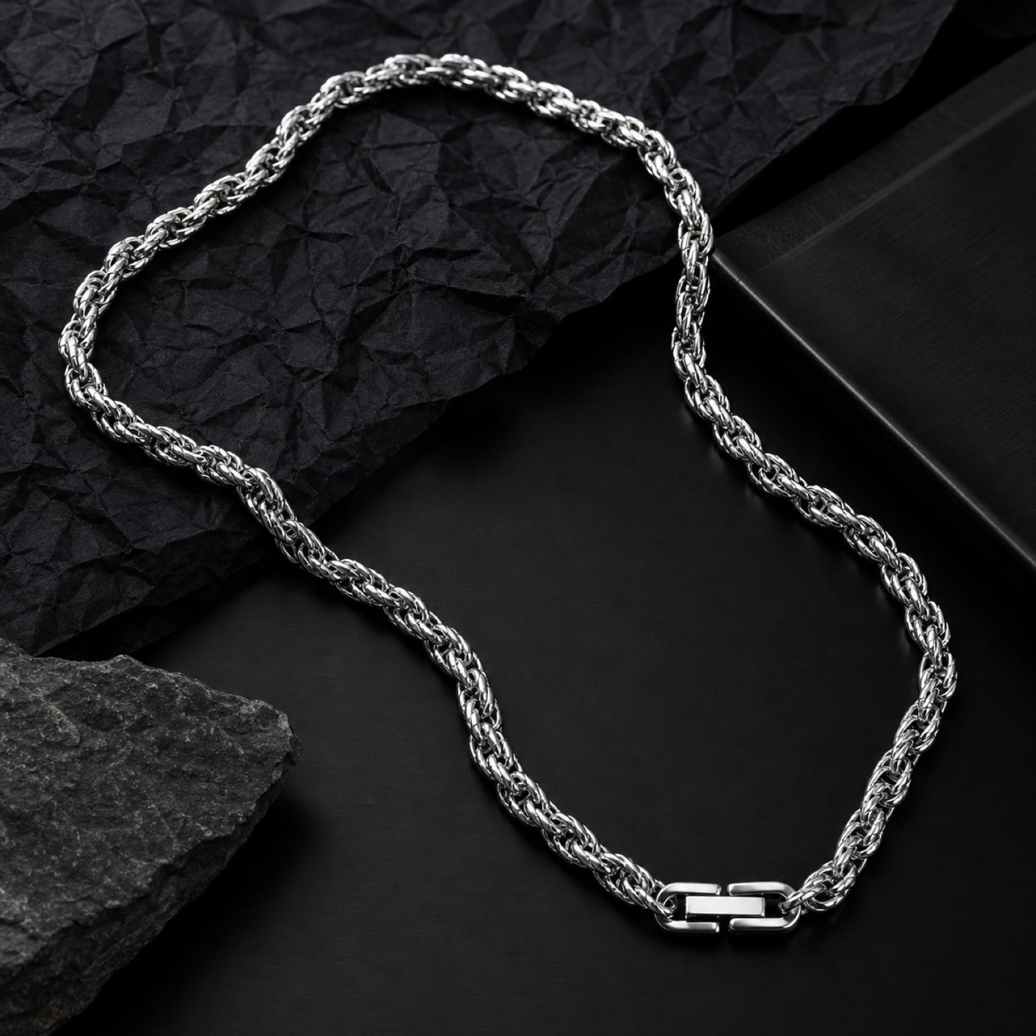 Mobius 6mm Stainless Steel Chain Necklace