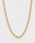 5mm Moissanite Tennis Chain Necklace