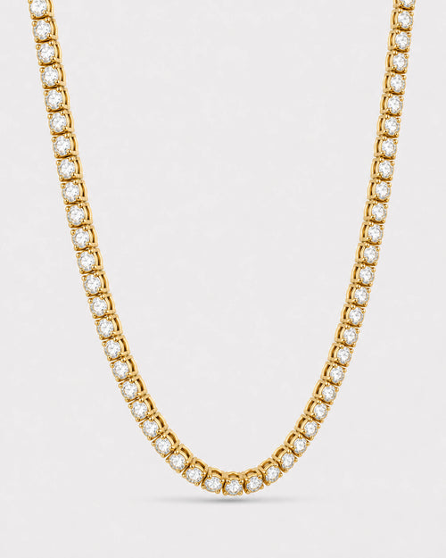 5mm Moissanite Tennis Chain Necklace
