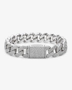 20MM Rhombus Cuban Link Bracelet