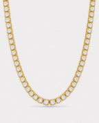 6.5mm Moissanite Tennis Chain Necklace