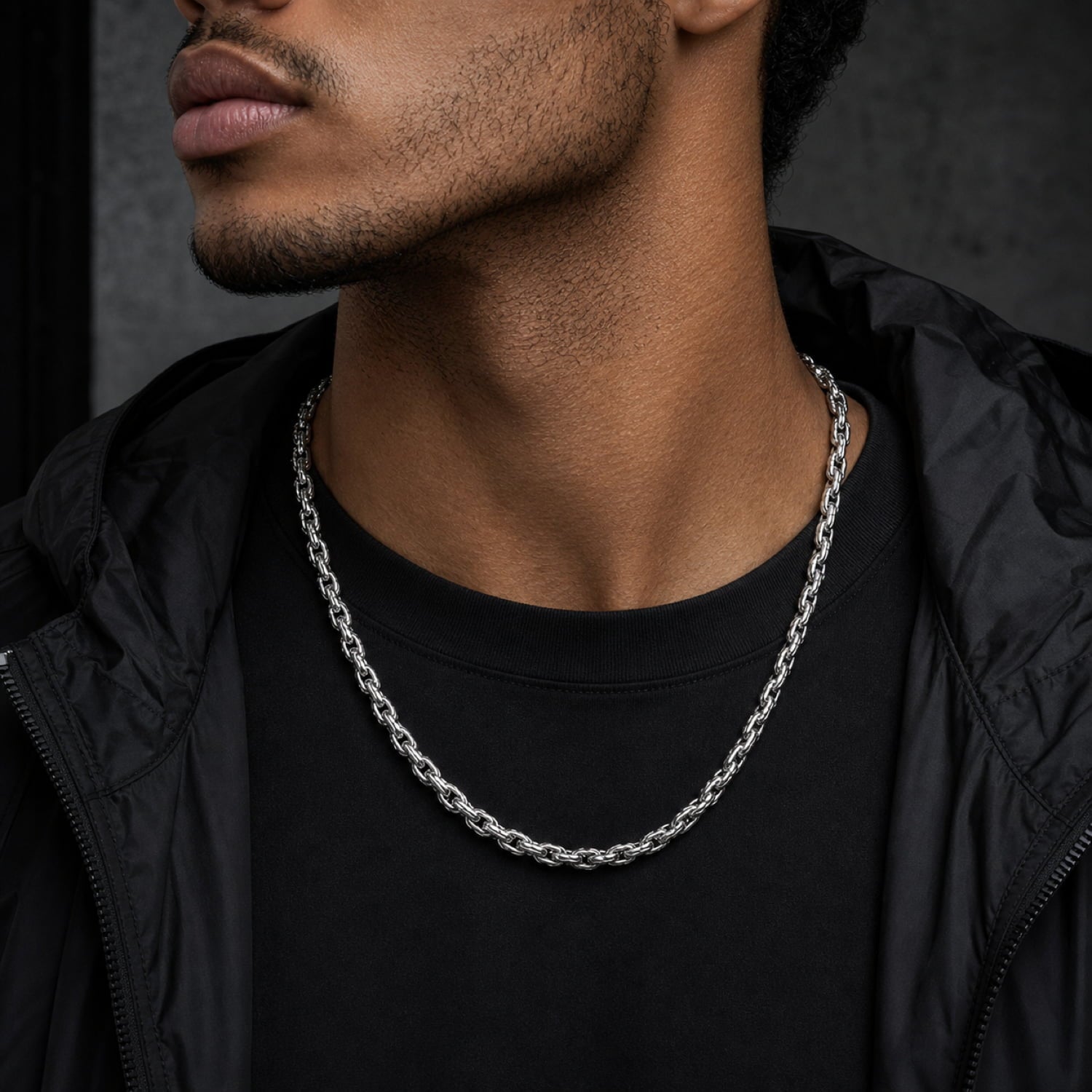 Mobius 6mm Stainless Steel Chain Necklace