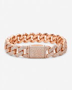20MM Rhombus Cuban Link Bracelet