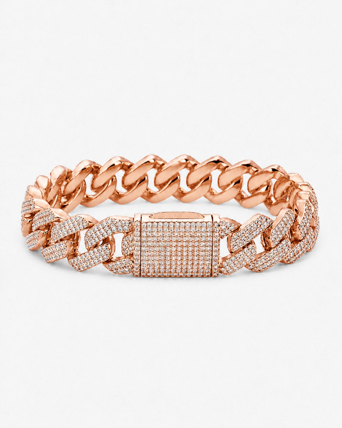 20MM Rhombus Cuban Link Bracelet