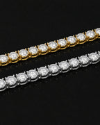 3mm Moissanite Tennis Chain Necklace