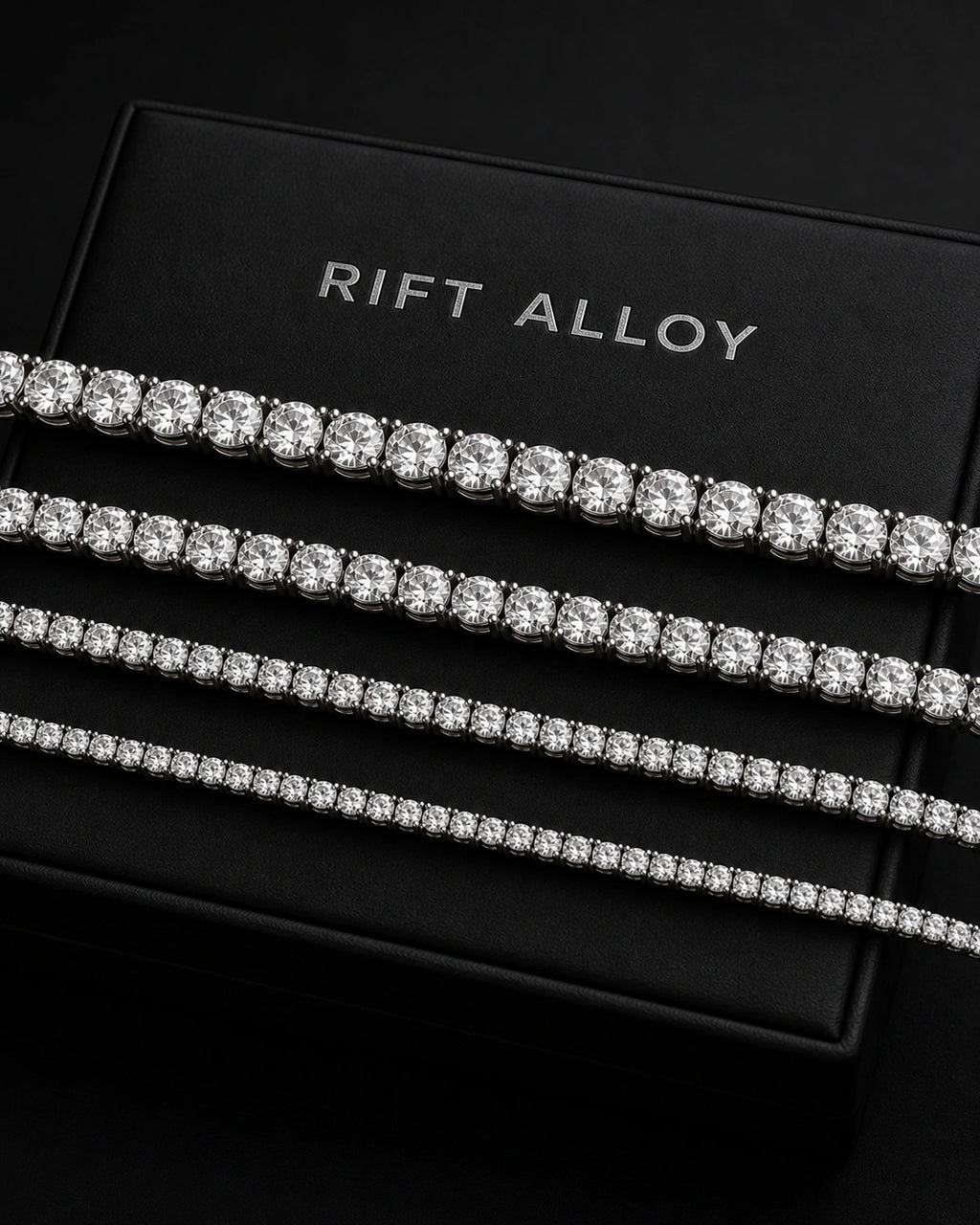 3mm/4mm/5mm/6mm Tennis Chain Necklace