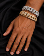 20MM Rhombus Cuban Link Bracelet