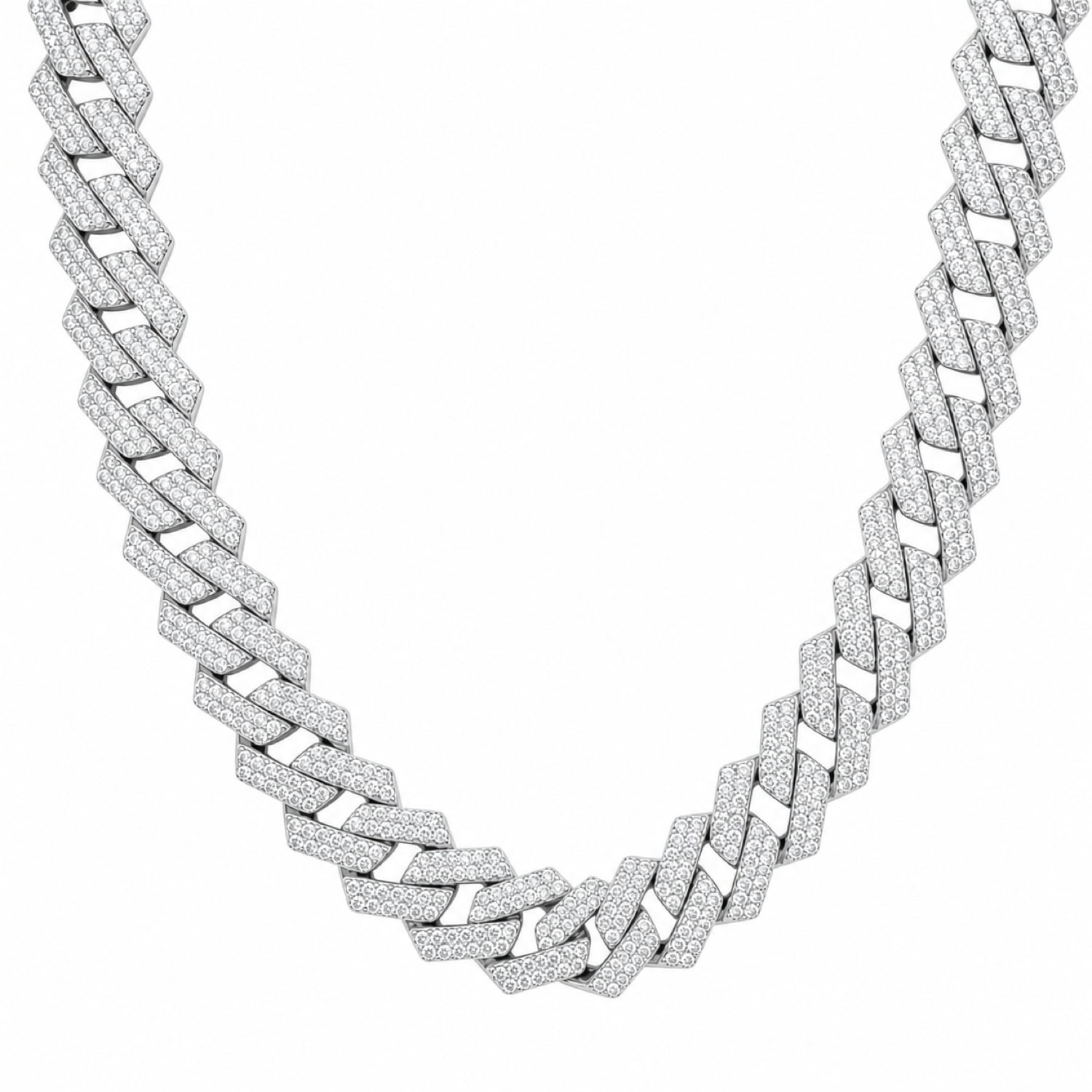 Iced Cuban Link Chain Necklace