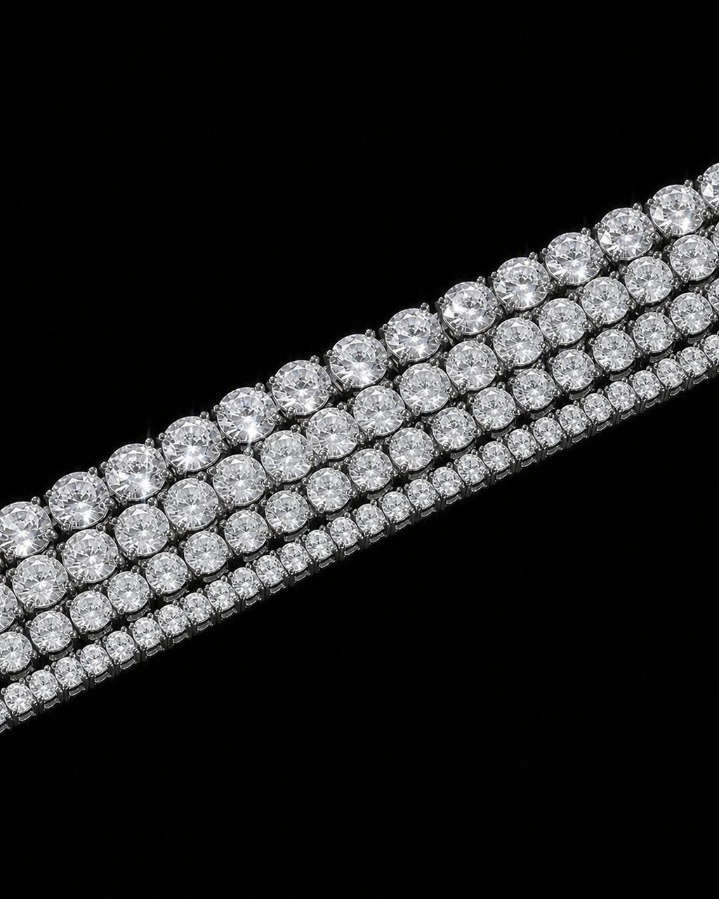 3mm/4mm/5mm/6mm Tennis Chain Necklace