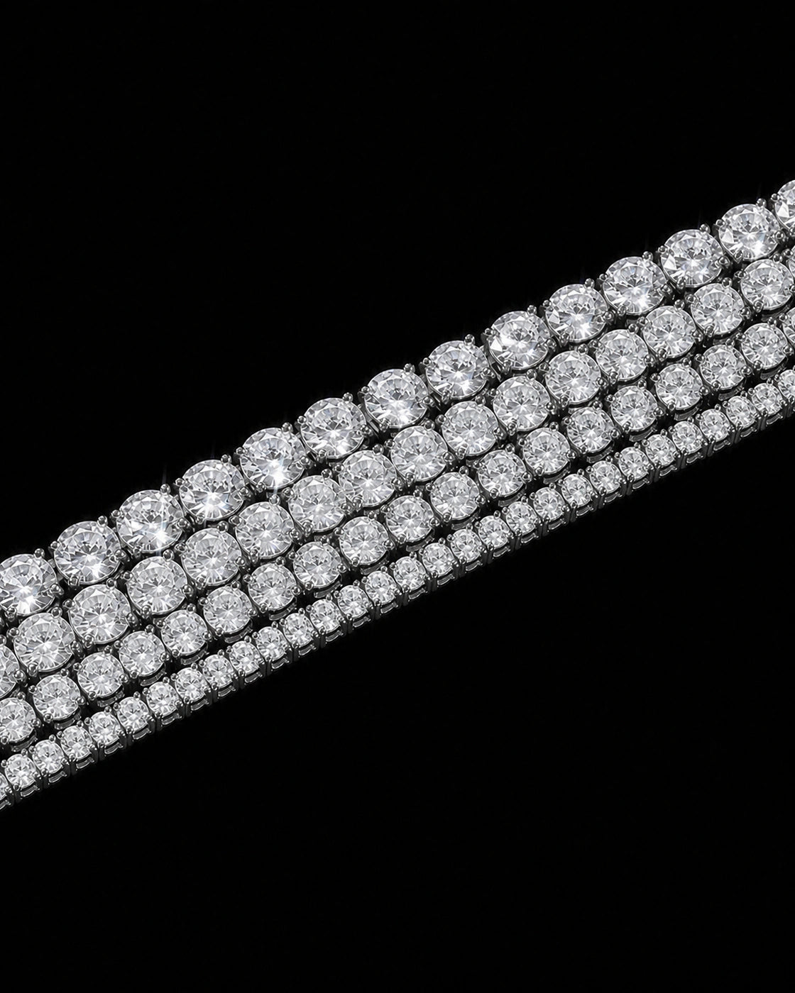 3mm/4mm/5mm/6mm Tennis Chain Necklace