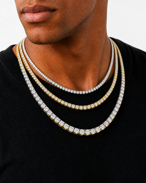 3mm/4mm/5mm/6mm Tennis Chain Necklace