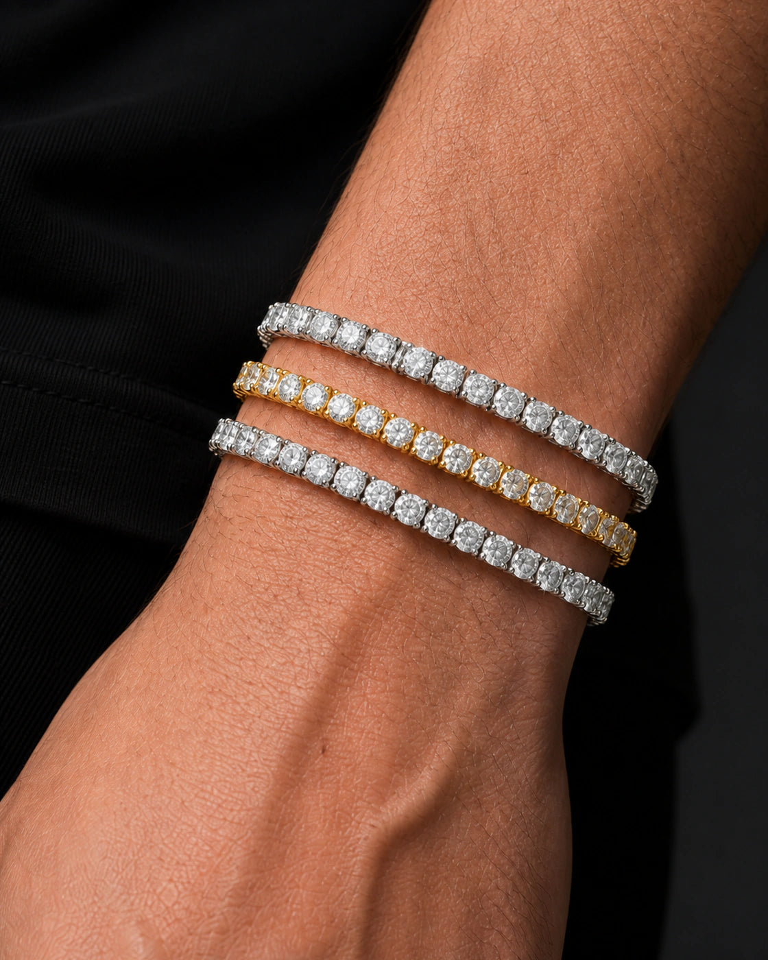 3mm/4mm/5mm/6mm Tennis Bracelet